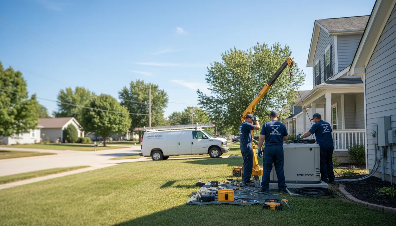 Generator Installation in Westphalia, KS near me